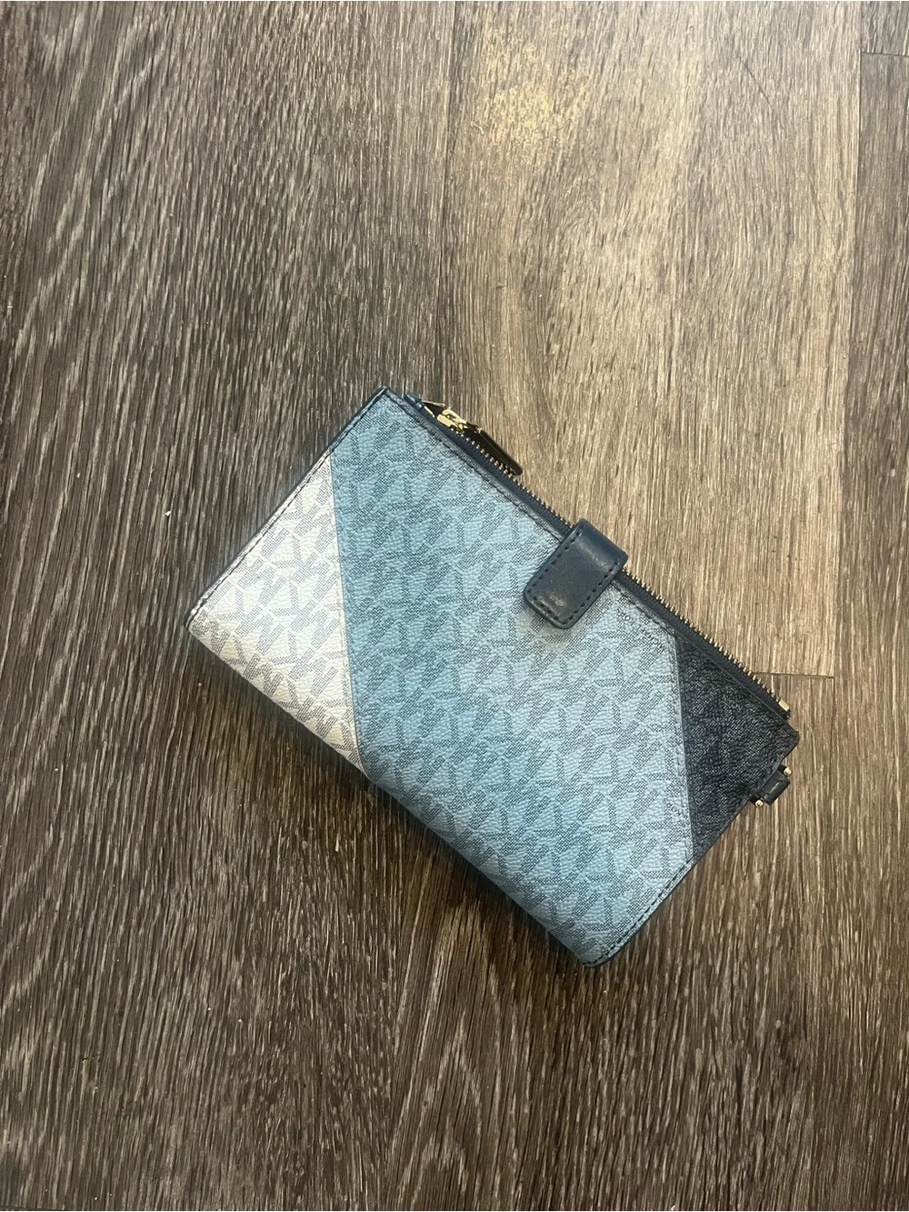 Michael Kors Navy Signature Crossbody with Matching Wallet